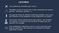 A ne pas oublier