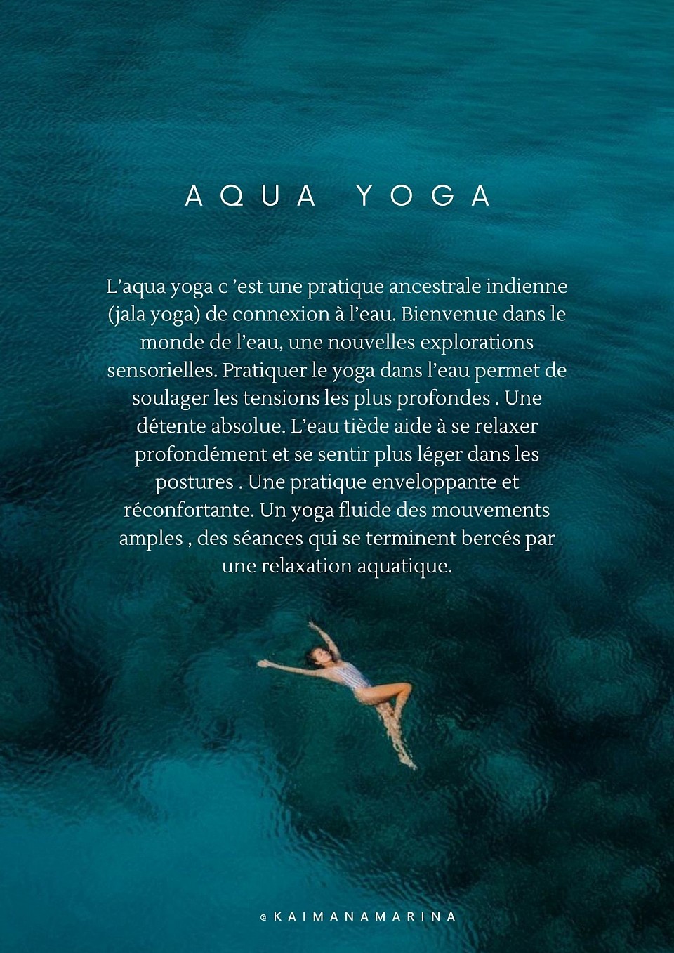 Aqua yoga